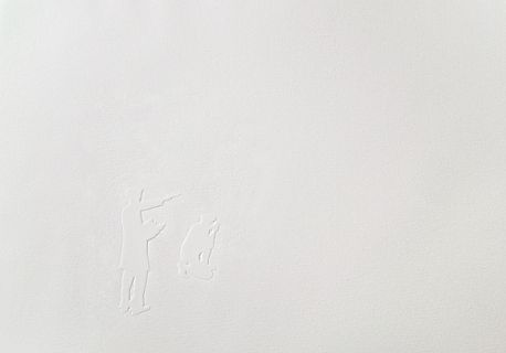 Tim Kellner & Wanja Tolko  Basis II, 2010. Embossing on vat paper, 80x60cm.