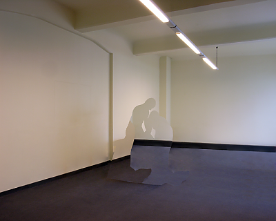 Two persons working I, 2008.