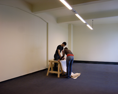 Two persons working Ia, 2008.