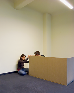 Two persons working IIb, 2008.